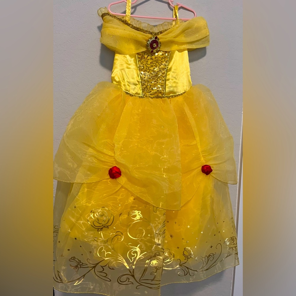 Disney Belle Costume Dress, gently used , great condition.